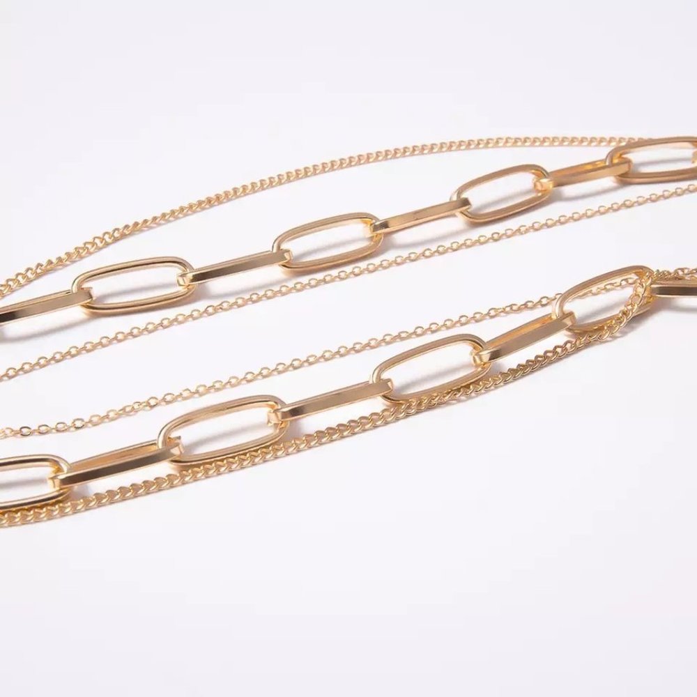 NEW! chain lock necklace set ✰ - Picture 3 of 5